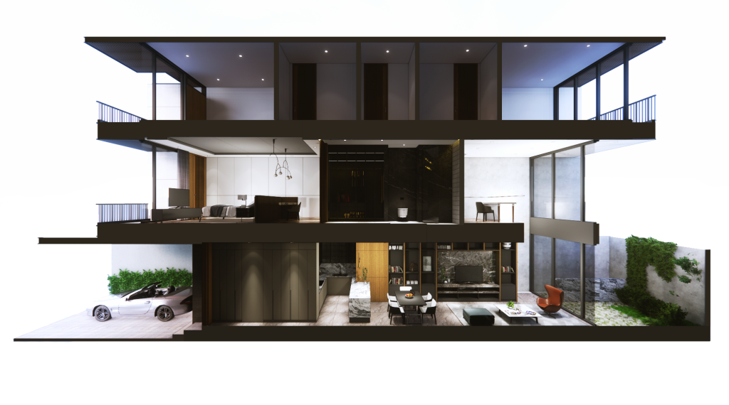 townhouse sim ateliers